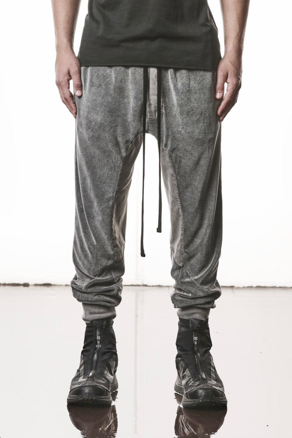 PANTS M ST 516 DARK USED GREY