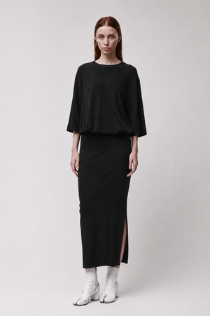DRESS W D 73 BLACK