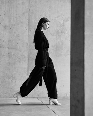 PANTS W ST 435 BLACK