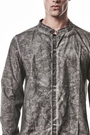 SHIRT M H 178 VEGETAL BLACK