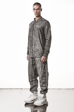 SHIRT M H 178 VEGETAL BLACK