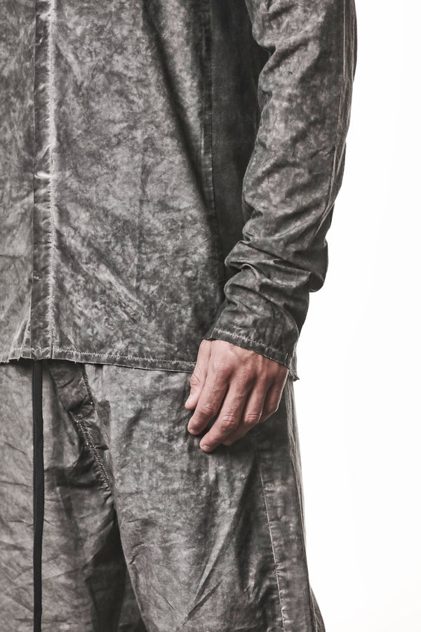 SHIRT M H 178 VEGETAL BLACK