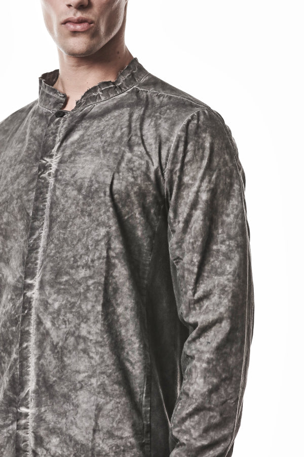 SHIRT M H 178 VEGETAL BLACK