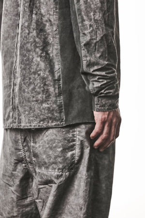 SHIRT M H 178 VEGETAL BLACK