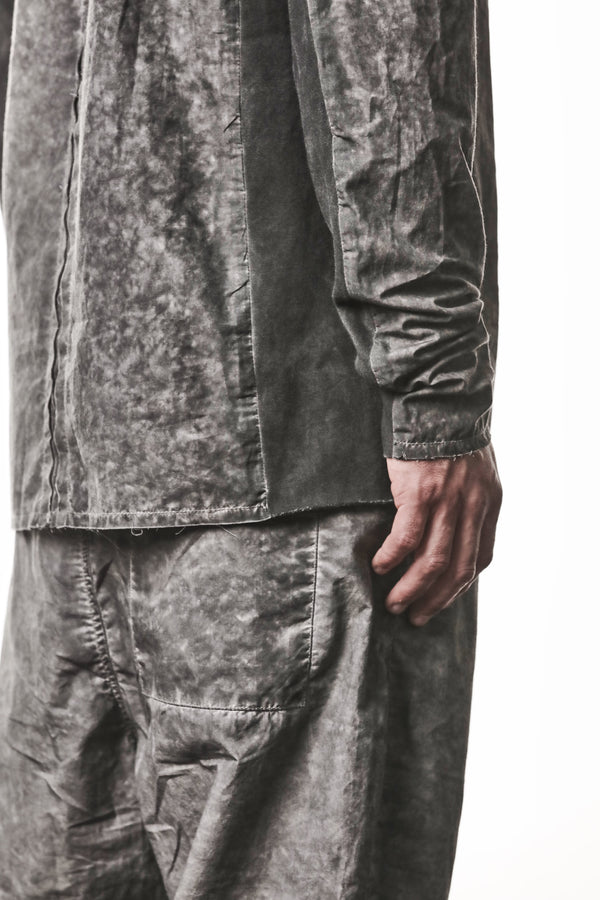 SHIRT M H 178 VEGETAL BLACK