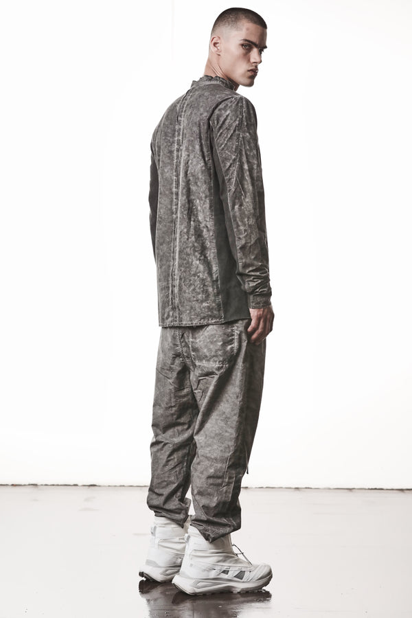 SHIRT M H 178 VEGETAL BLACK