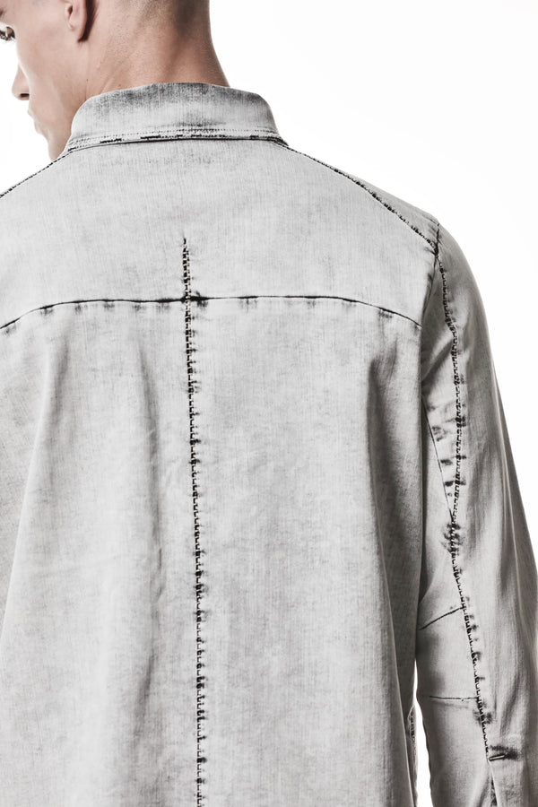 SHIRT M H 181 LIGHT GREY