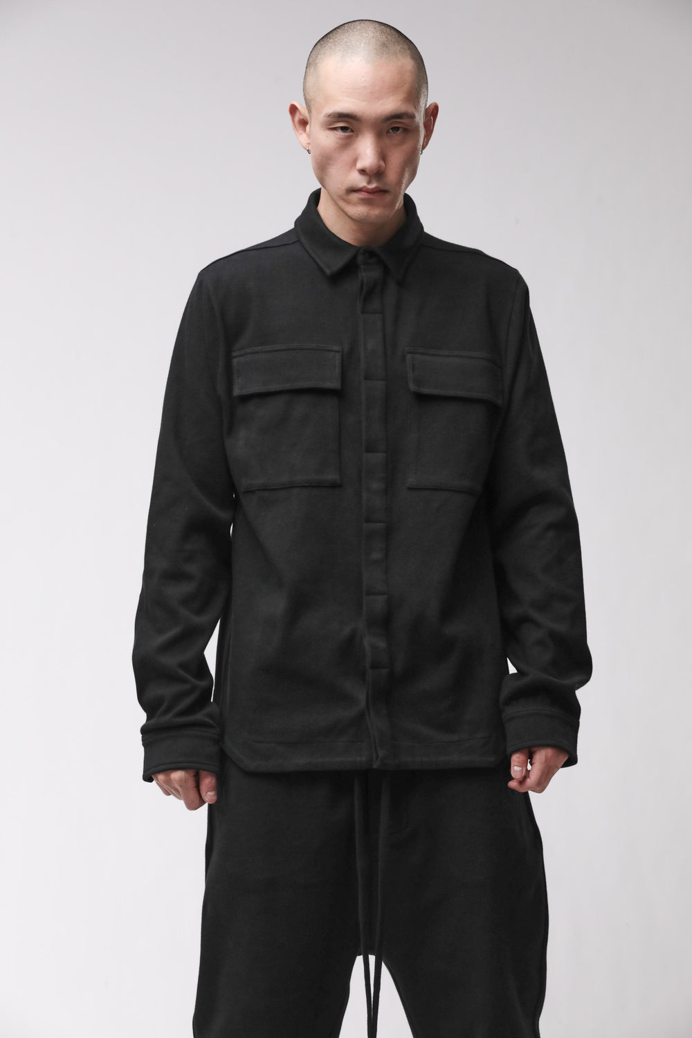 SHIRT M H 183 BLACK