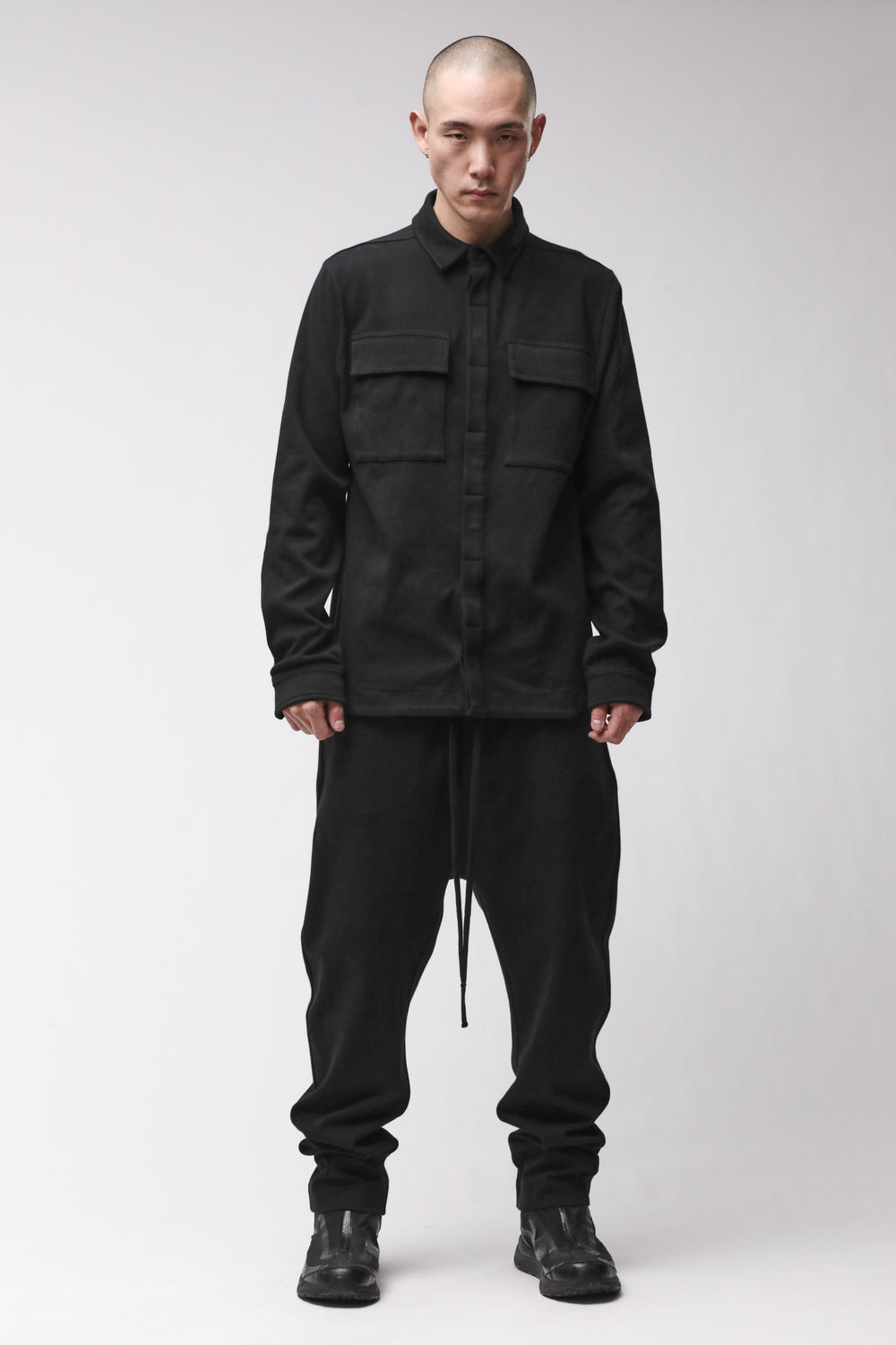 SHIRT M H 183 BLACK