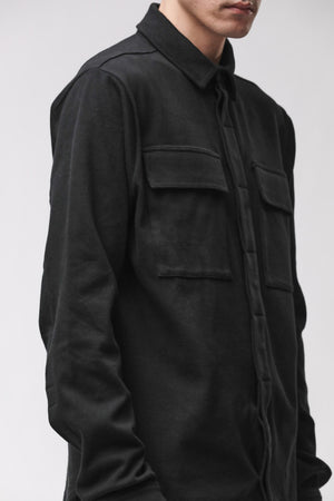SHIRT M H 183 BLACK