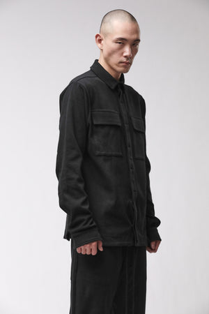 SHIRT M H 183 BLACK