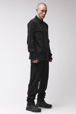 SHIRT M H 183 BLACK