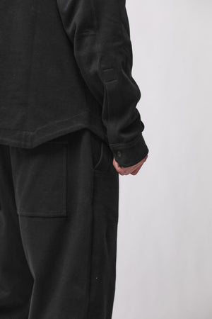 SHIRT M H 183 BLACK