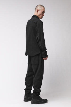 SHIRT M H 183 BLACK