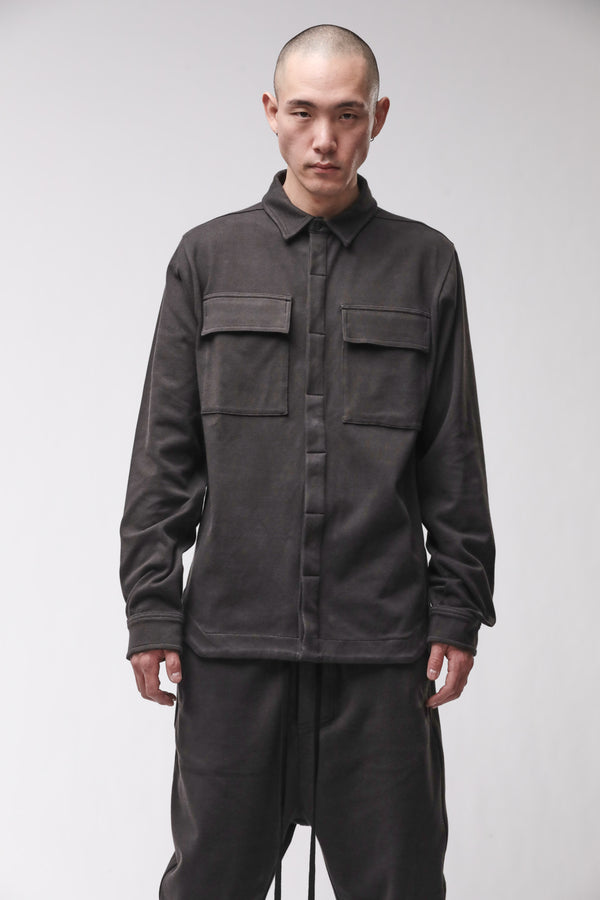 SHIRT M H 183 COLD BROWN