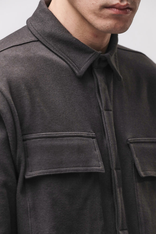 SHIRT M H 183 COLD BROWN