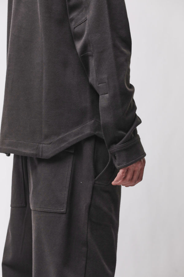 SHIRT M H 183 COLD BROWN