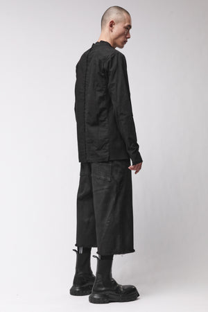 SHIRT M H 184 BLACK