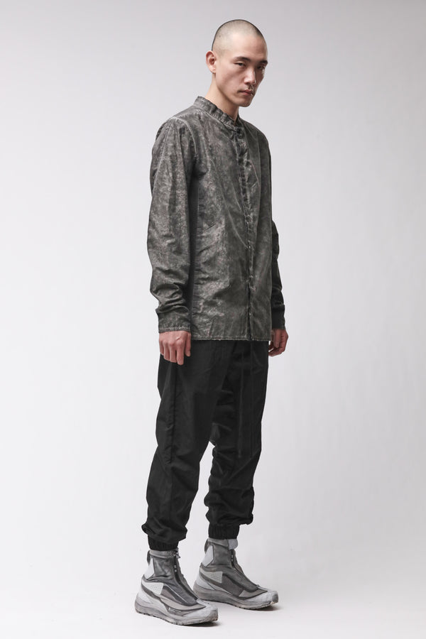 SHIRT M H 184 VEGETAL BLACK