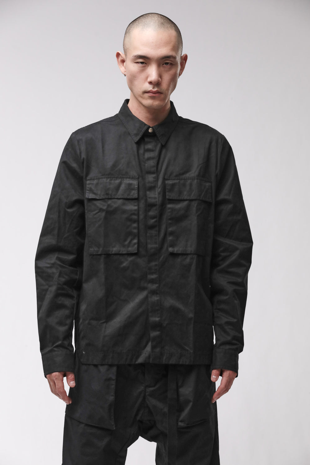 SHIRT M H 185 BLACK