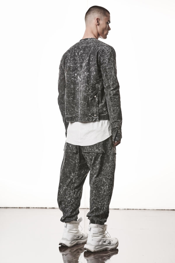 JACKET M J 88 BLACK MARBLE