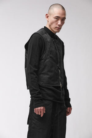 VEST M J 92 BLACK