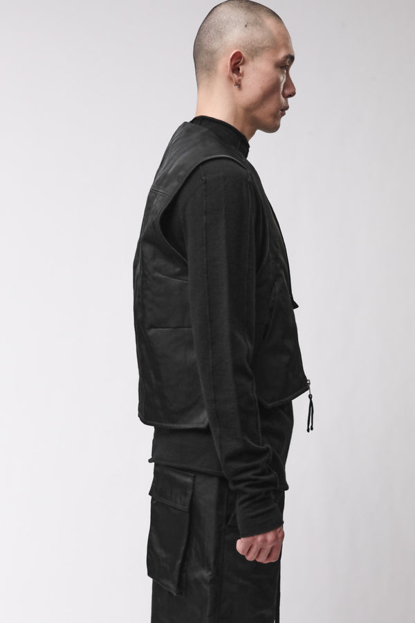 VEST M J 92 BLACK