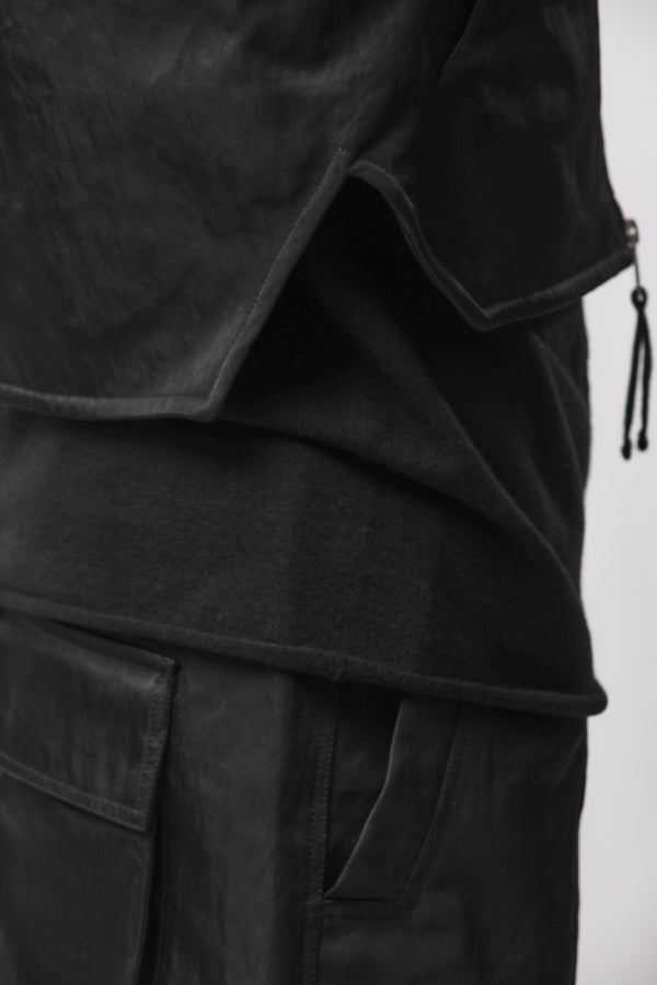 VEST M J 92 BLACK