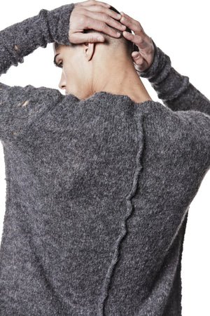 M K 122 DARK GREY MELANGE