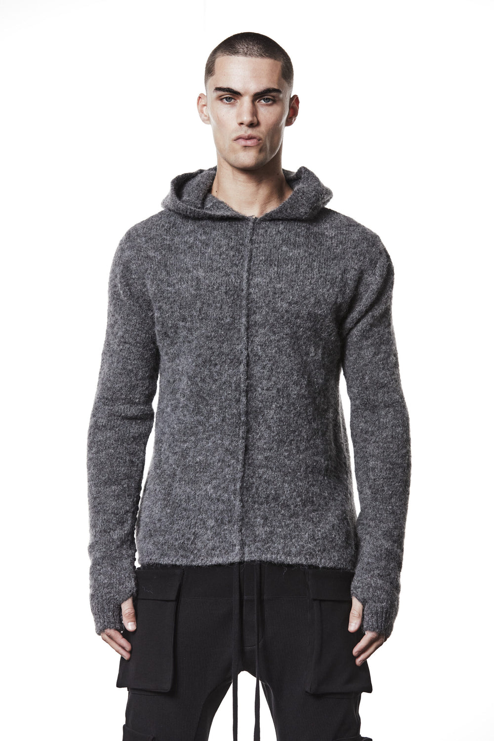 M K 126 DARK GREY MELANGE