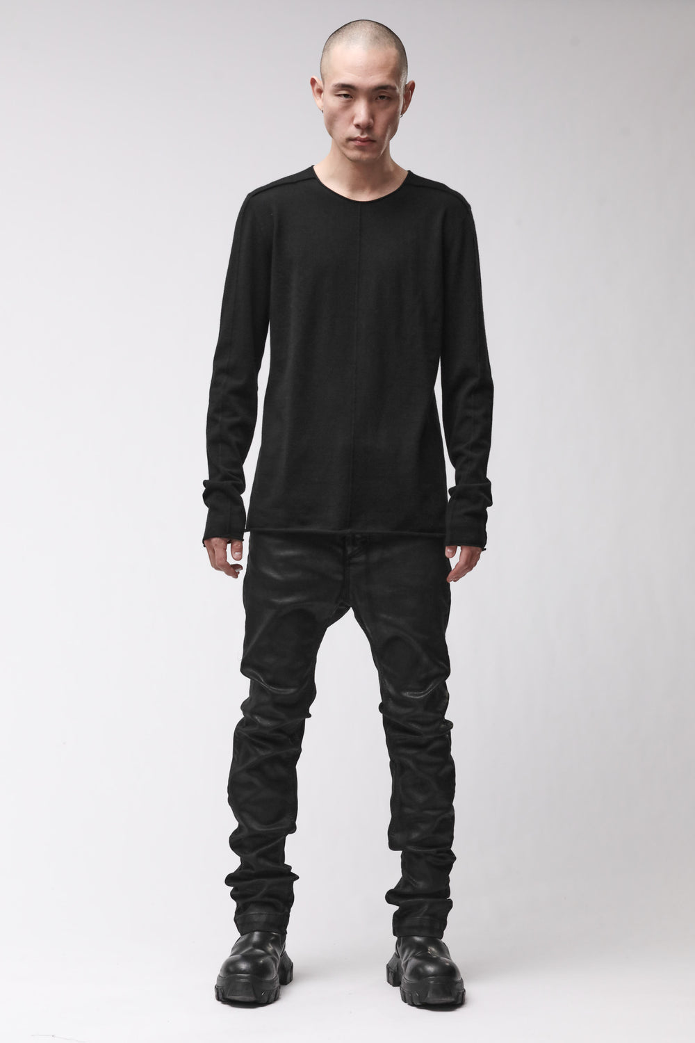 KNIT M K 132 BLACK