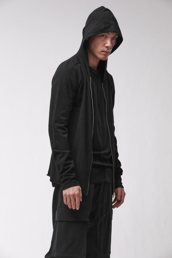 KNITJACKET M KJ 174 BLACK