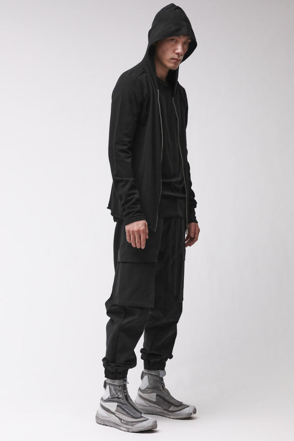 KNITJACKET M KJ 174 BLACK
