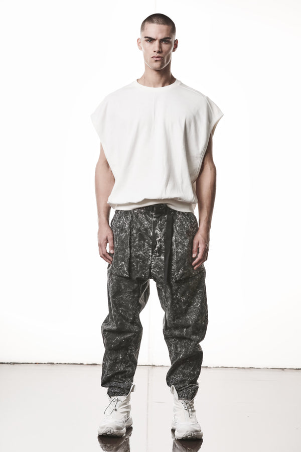 PANTS M P 32 BLACK MARBLE