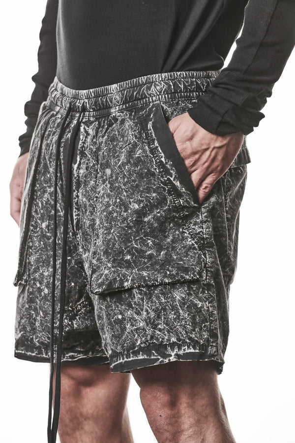 SHORTS M P 37 BLACK MARBLE