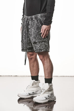 SHORTS M P 37 BLACK MARBLE