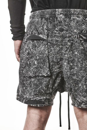 SHORTS M P 37 BLACK MARBLE