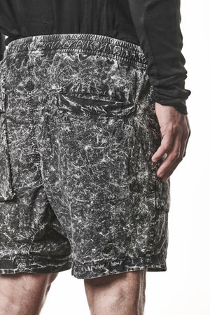 SHORTS M P 37 BLACK MARBLE