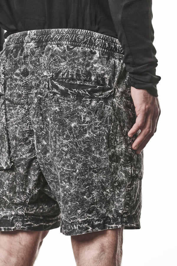 SHORTS M P 37 BLACK MARBLE