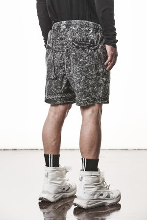 SHORTS M P 37 BLACK MARBLE