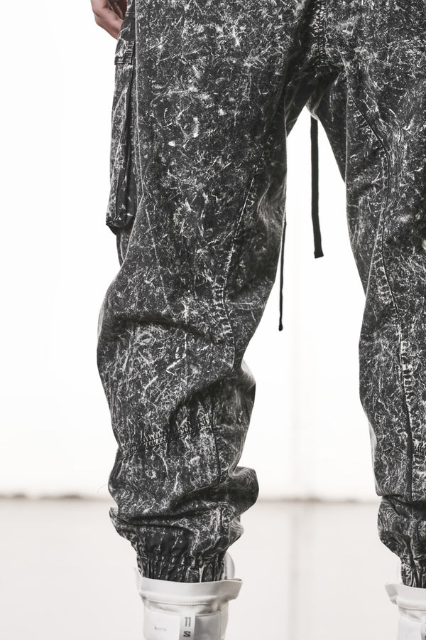 PANTS M P 41 BLACK MARBLE