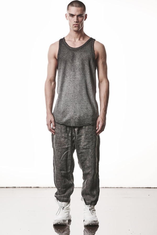 PANTS M P 49 VEGETAL BLACK