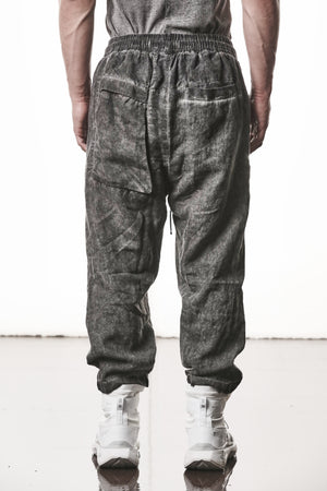 PANTS M P 49 VEGETAL BLACK