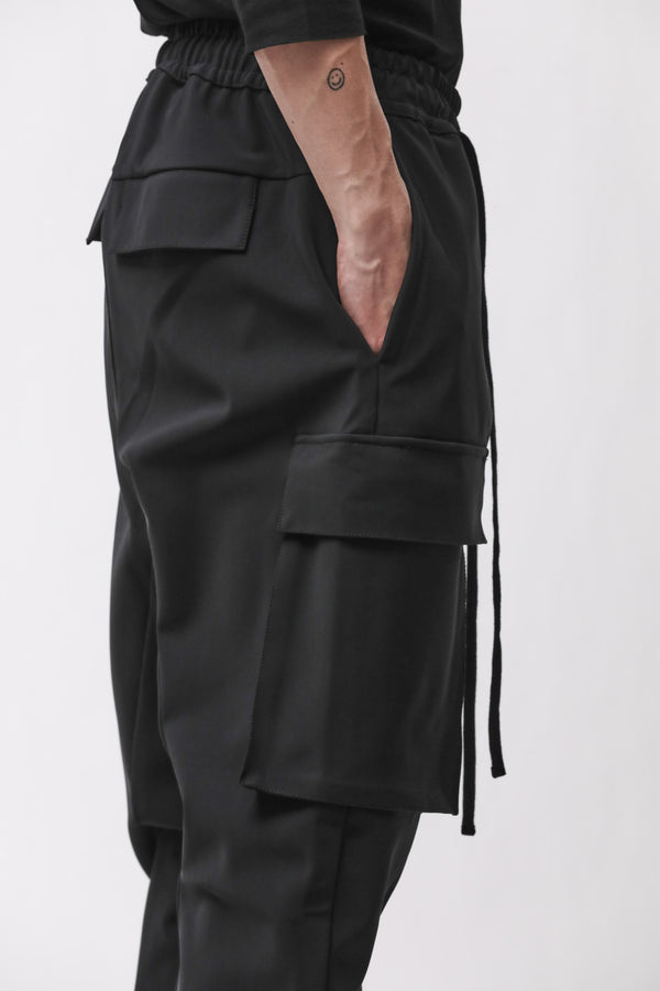 PANTS M P 57 GREY BLACK