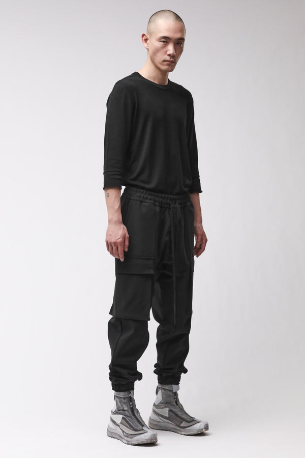 PANTS M P 57 GREY BLACK