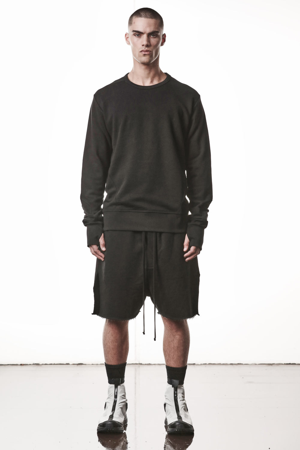 SWEATSHIRT M S 189 BLACK