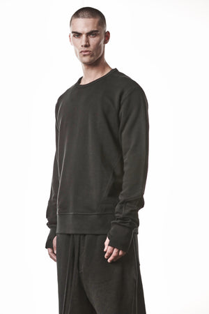 SWEATSHIRT M S 189 BLACK