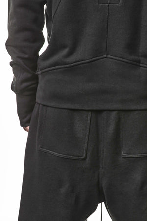 SWEATSHIRT M S 189 BLACK