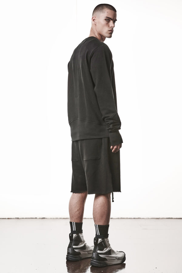 SWEATSHIRT M S 189 BLACK