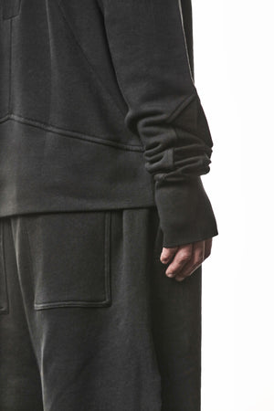 SWEATSHIRT M S 189 BLACK